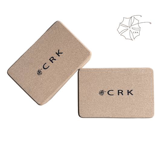 3" Organic Cork Yoga Blocks • The Crk Block - Crk