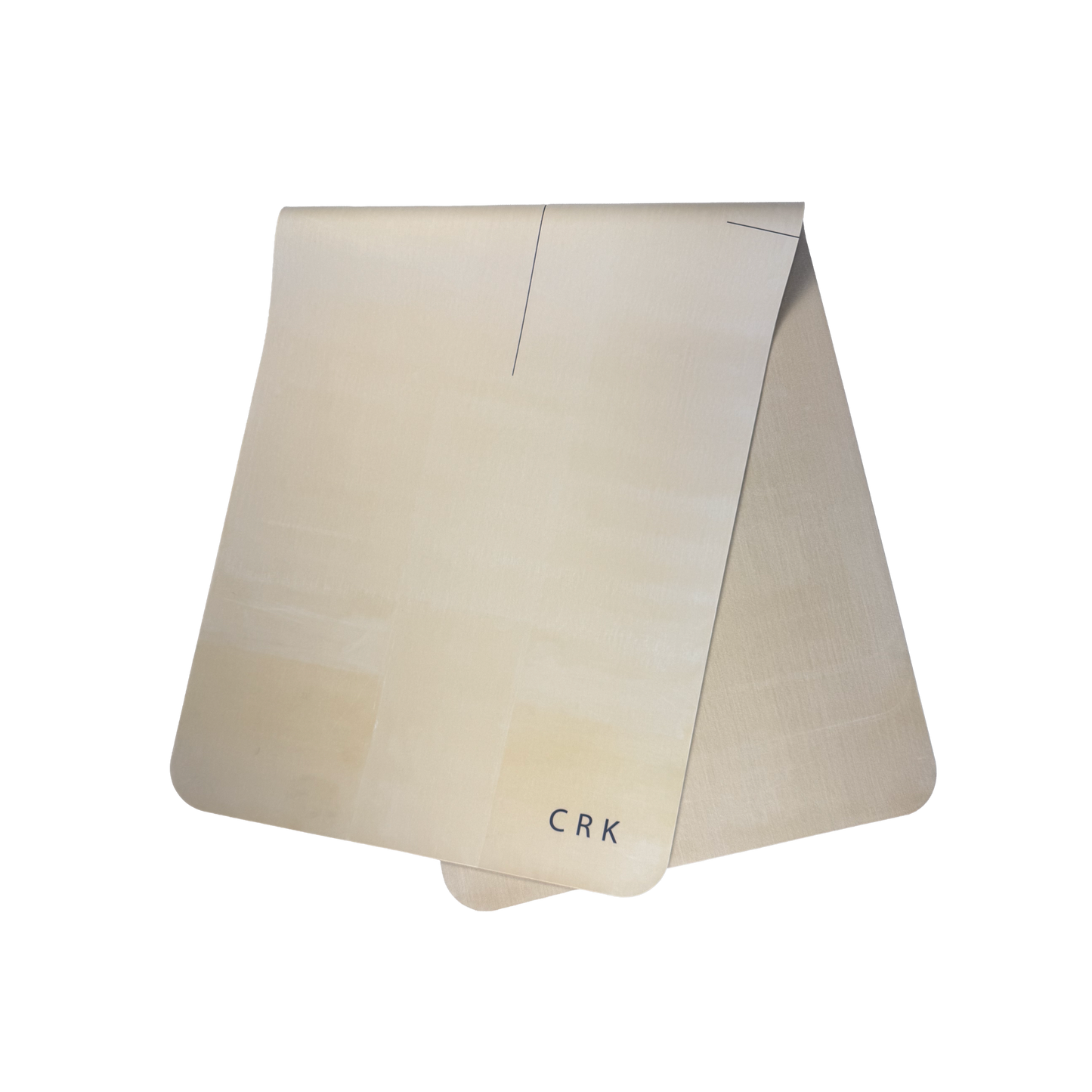 Tapis de yoga en liège biologique Crk avec caoutchouc naturel recyclé, épaisseur 4 mm • Le tapis Wave (Liquidation)