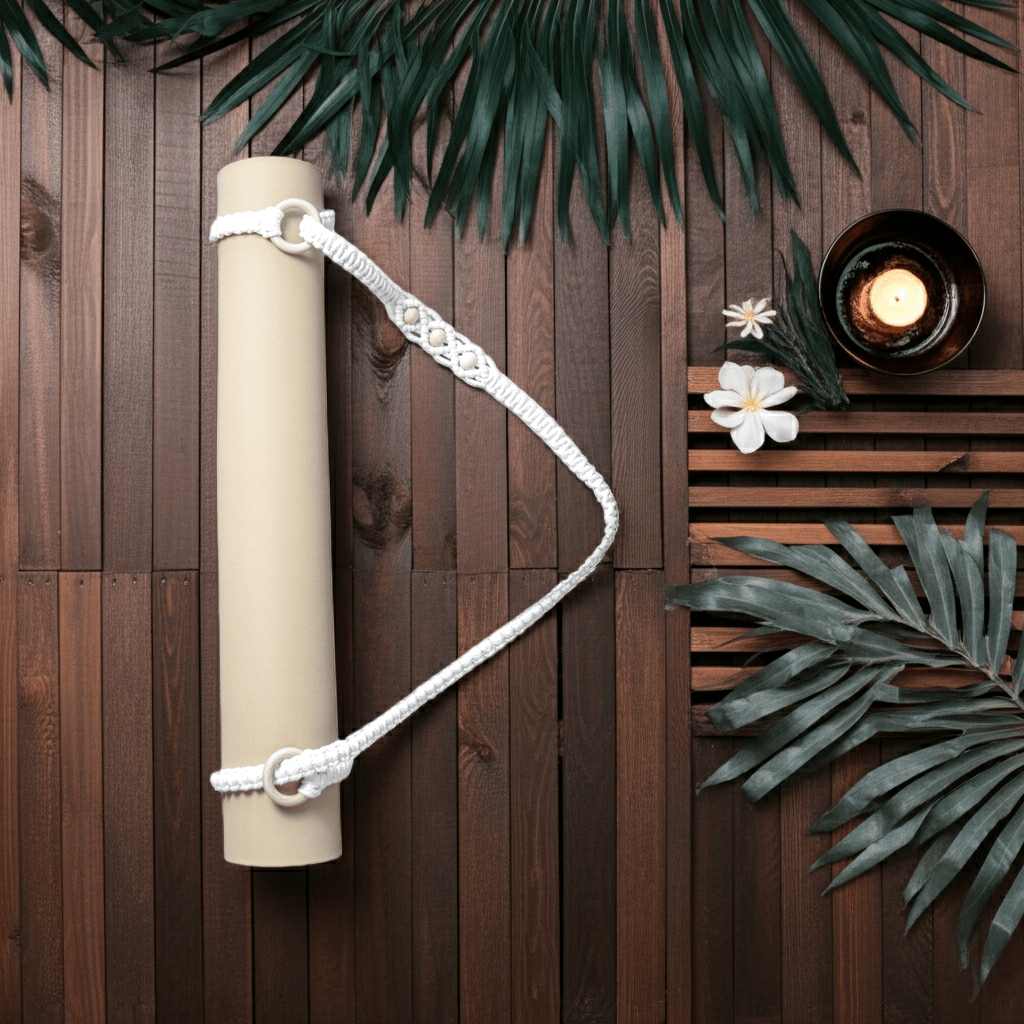 Crk Yoga Mat Carrying Strap made of Cotton • The Bead Strap - Crk