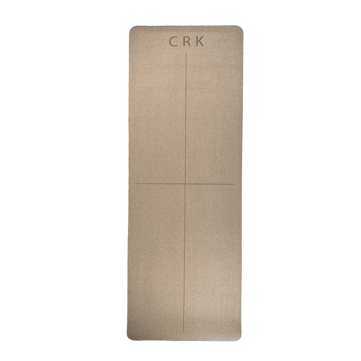 Crk's Organic Cork Yoga Mat with Recycled Natural Rubber, 4mm Thick • The Standard Mat (Liquidation - Final Sale) - Crk
