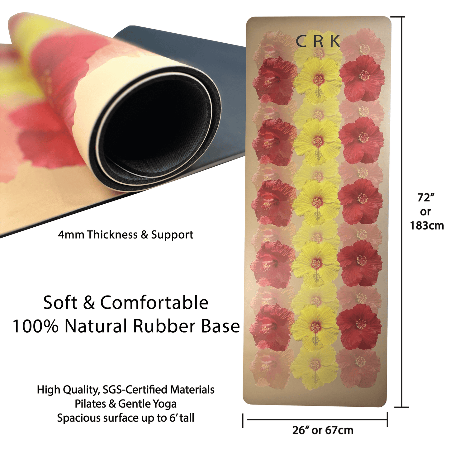 NEW ✨ The Summer Mat • 4mm Natural Rubber (SOLD OUT) - Crk
