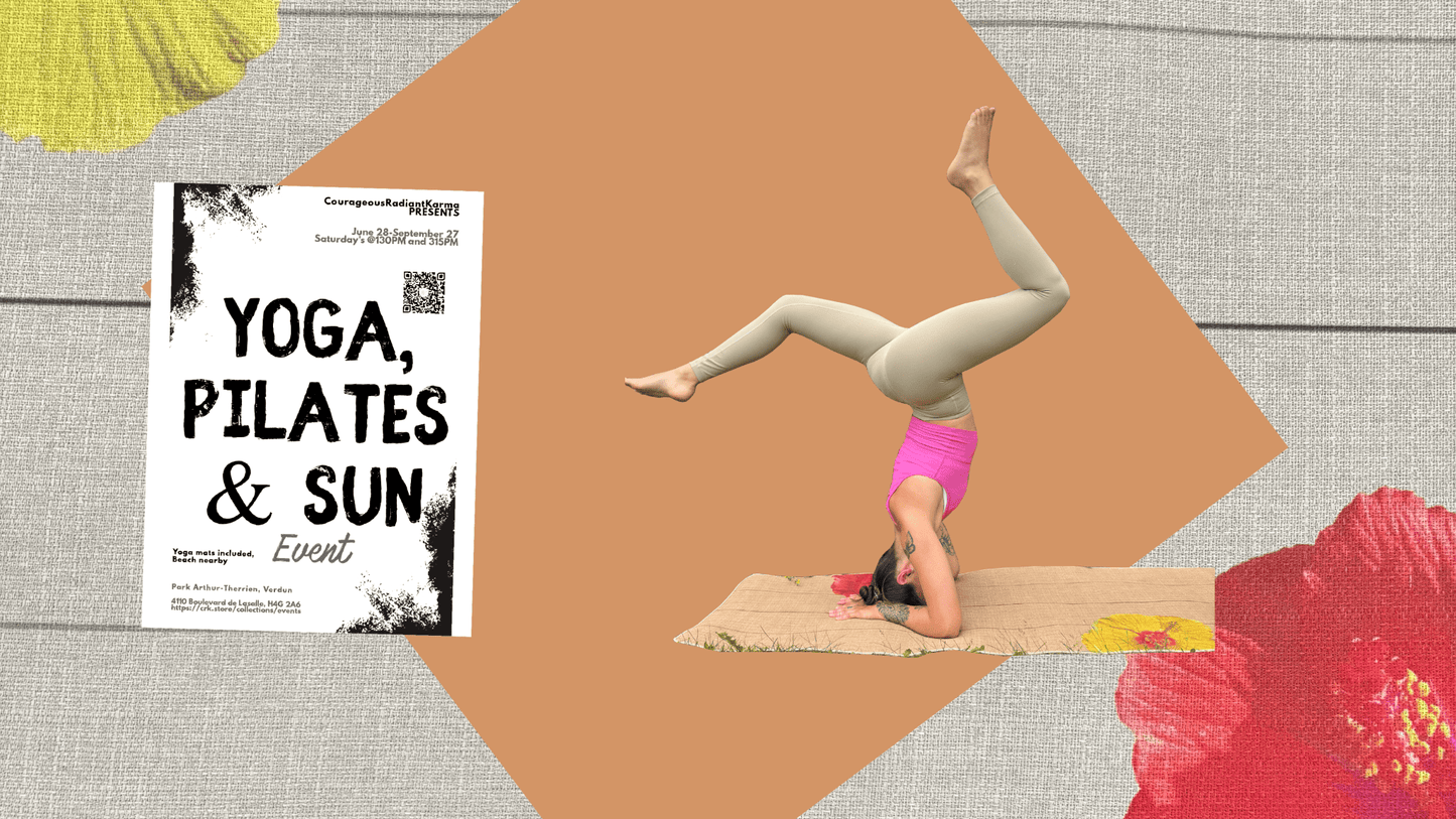Saturday, August 23rd @130PM, @315PM • Yoga, Pilates & Sun with Sarah EN Robyn EN - Crk