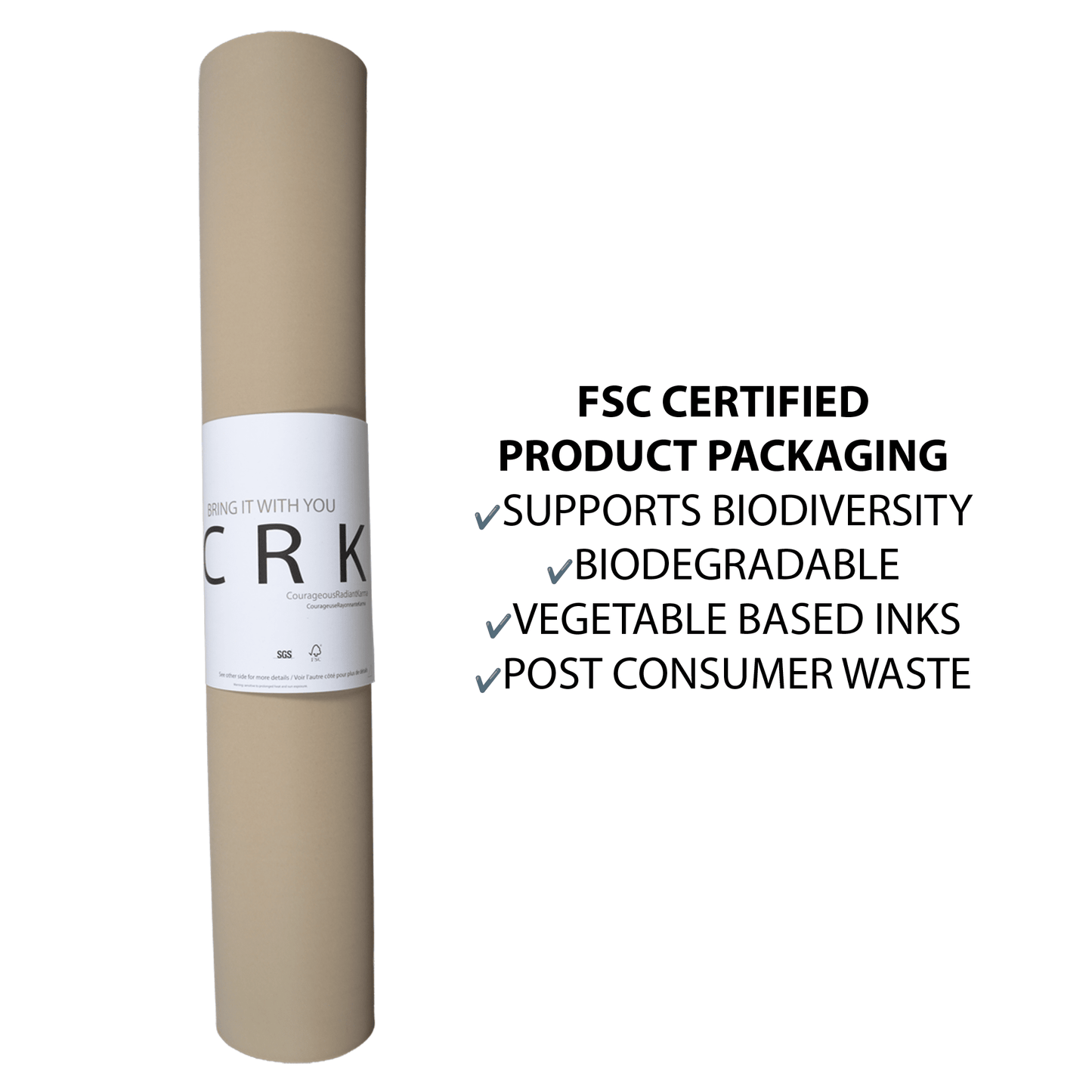 The Army Mat • 3mm Thick, Natural Rubber Yoga Mat ✨ NEW - Crk