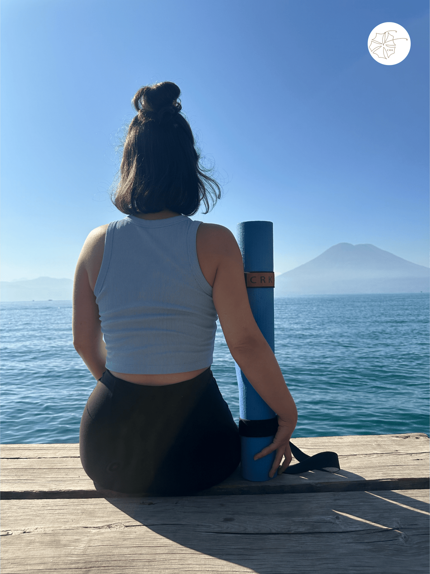 The Black Strap • Yoga Mat Carrying Strap and Exercise Strap - Crk