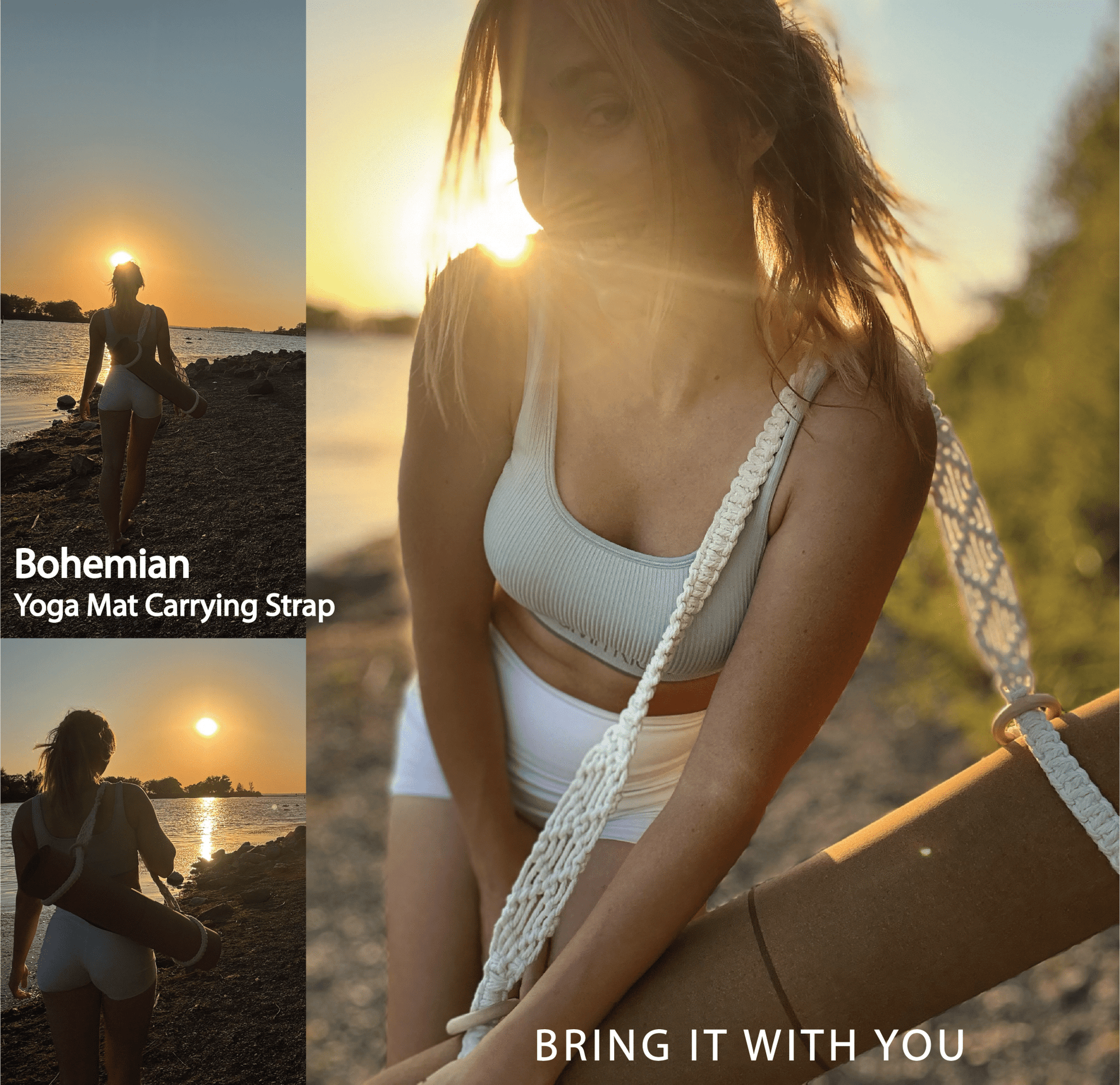 The Chic Strap • Yoga Mat Carrying Strap - Crk