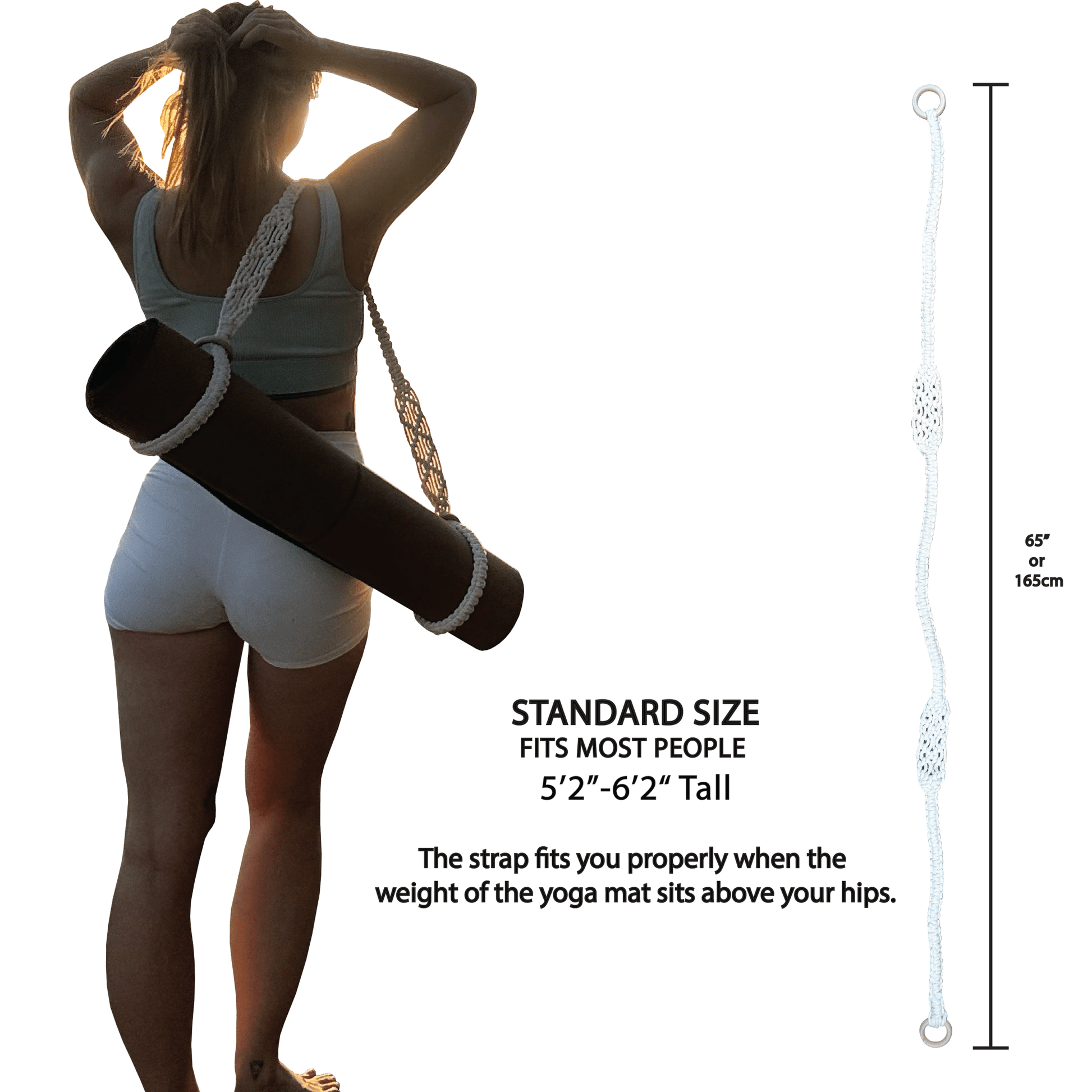 The Chic Strap • Yoga Mat Carrying Strap - Crk