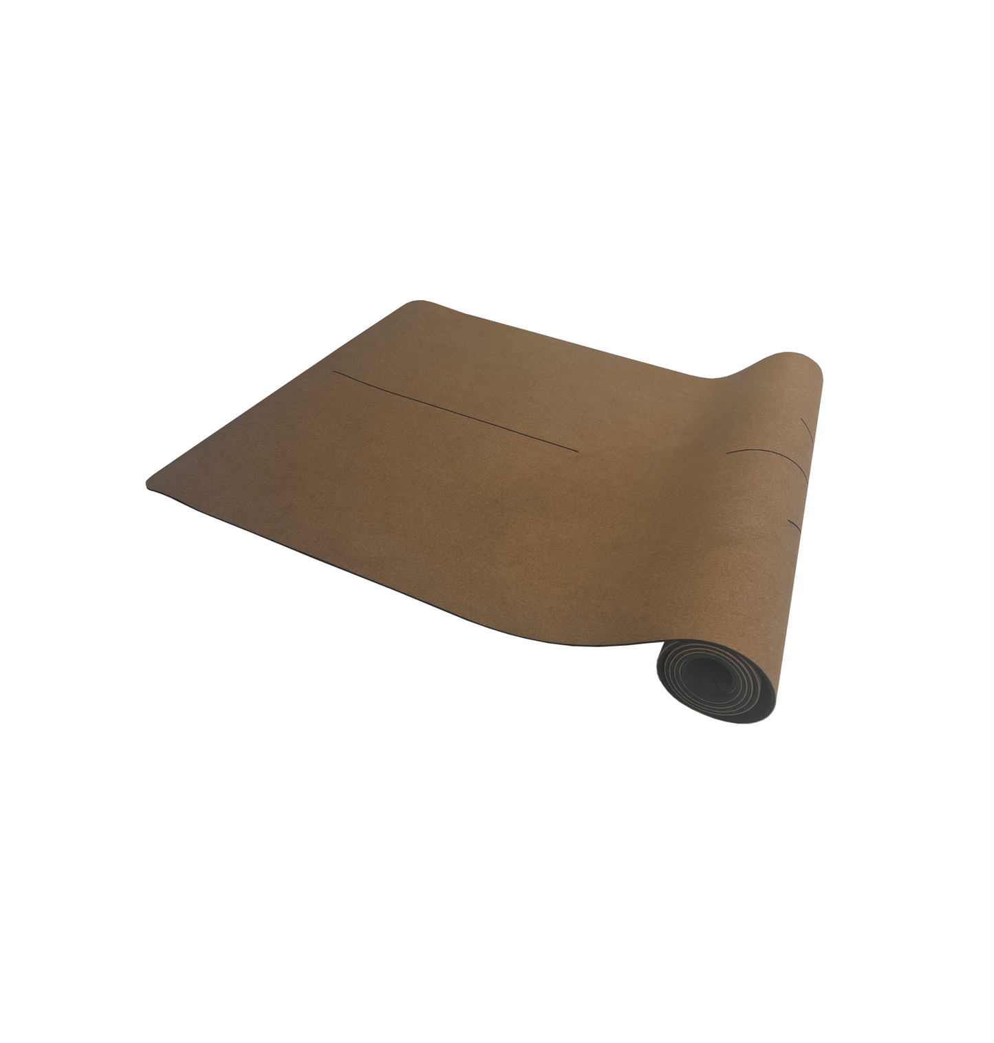 The Sun Mat 4mm Made With Cork And Recycled Natural Rubber • Yoga Mat - Crk
