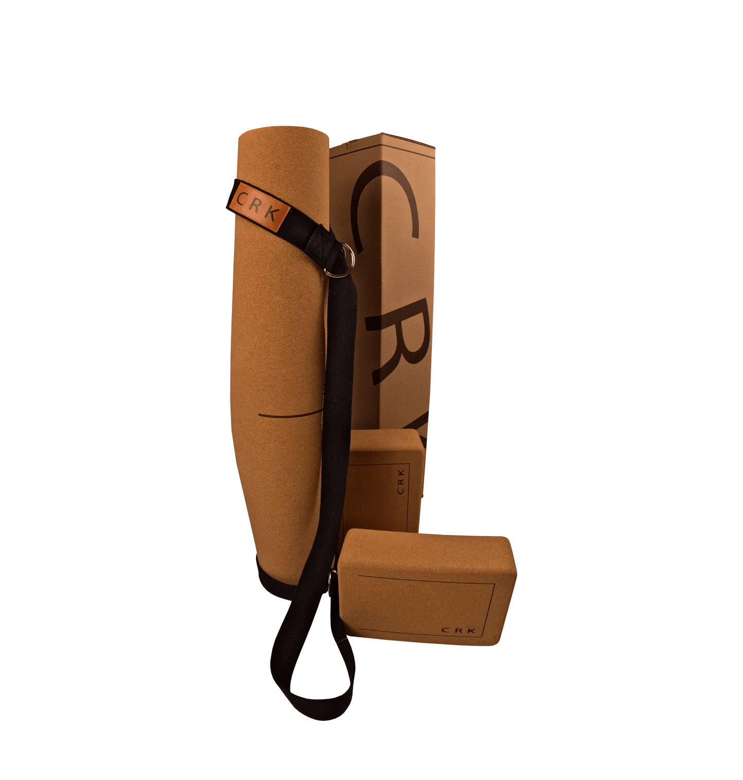 Yoga Kit • The Standard Mat, Black Strap & Blocks - Crk