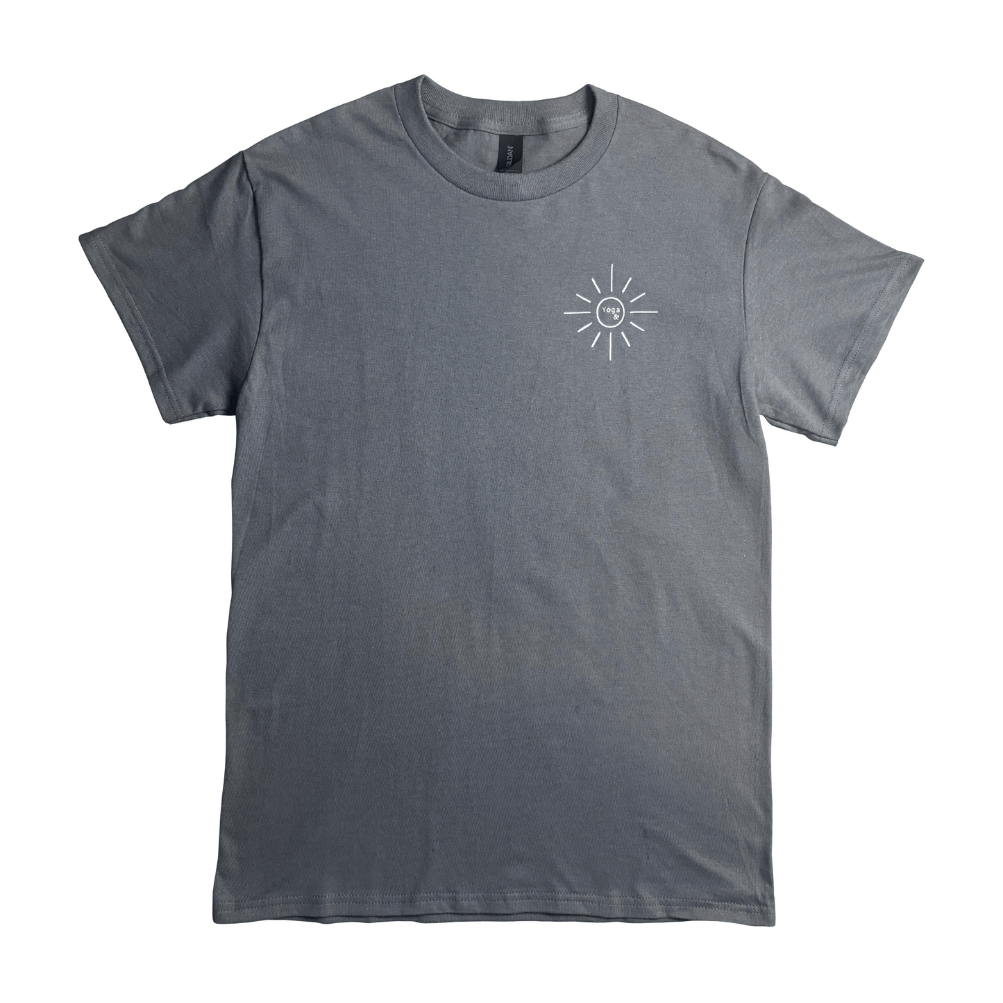 Yoga, Pilates & Sun T-Shirt Dark Grey - Crk
