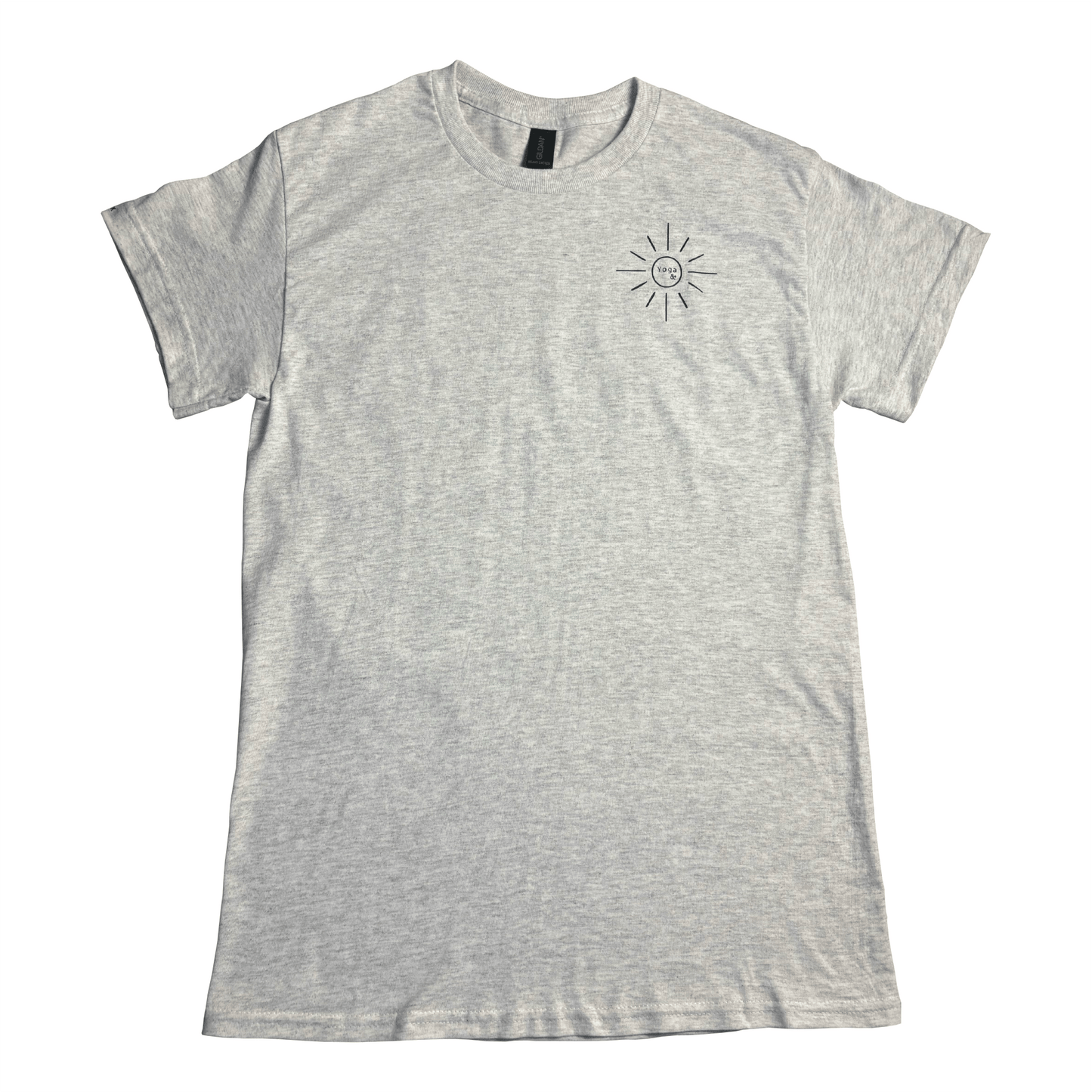 Yoga, Pilates & Sun T-Shirt Light Grey - Crk