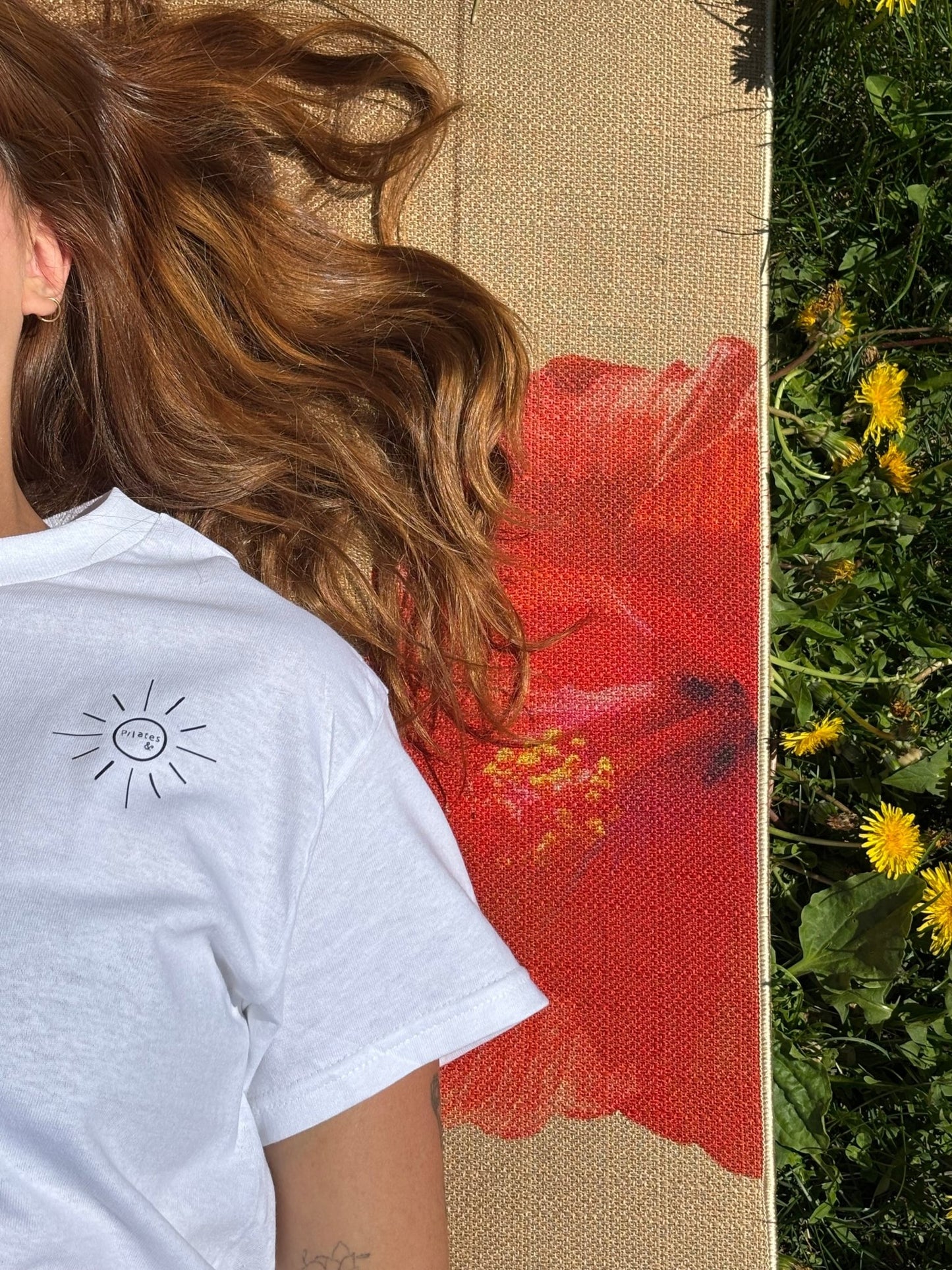 Yoga, Pilates & Sun T-Shirt White - Crk