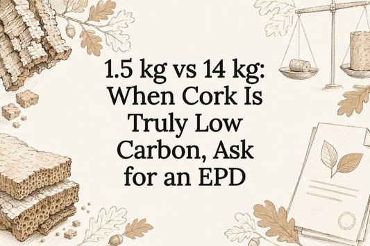 1.5 kg vs 14 kg: When Cork Is Truly Low Carbon, Ask for an EPD - Crk