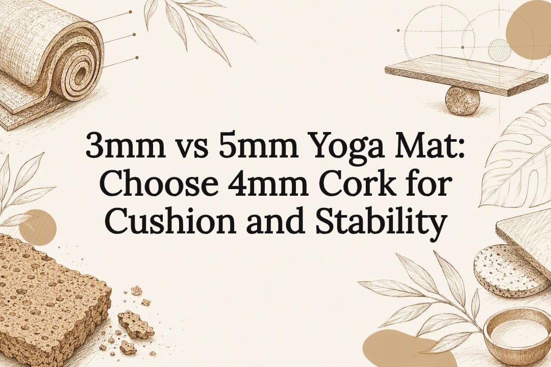 3mm vs 5mm Yoga Mat: Choose 4mm Cork for Cushion and Stability - Crk