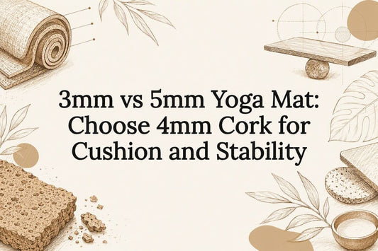 3mm vs 5mm Yoga Mat: Choose 4mm Cork for Cushion and Stability - Crk