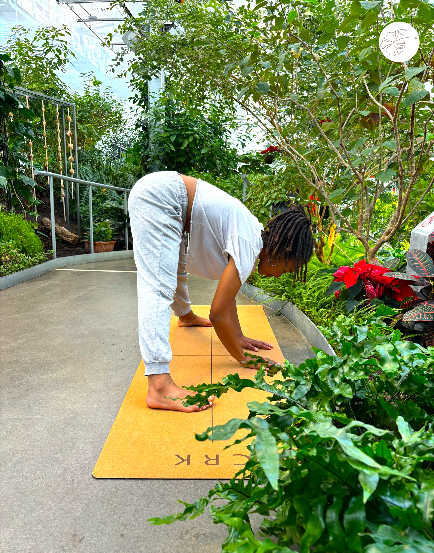 Yoga Mat for Beginners • The Standard Mat 4mm Made With Cork And Recycled Natural Rubber