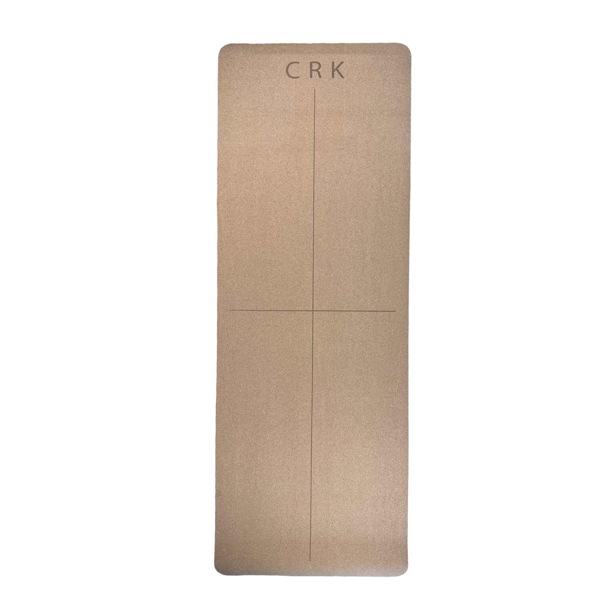 Crk's Organic Cork Yoga Mat with Recycled Natural Rubber, 4mm Thick • The Standard Mat (Liquidation - Final Sale)