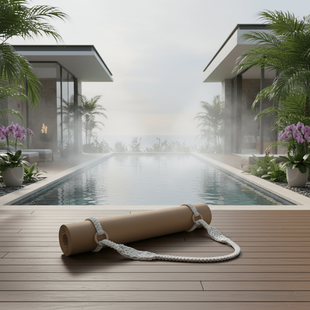 Crk Yoga Mat Carrying Strap made of Cotton • The Chic Strap - Crk