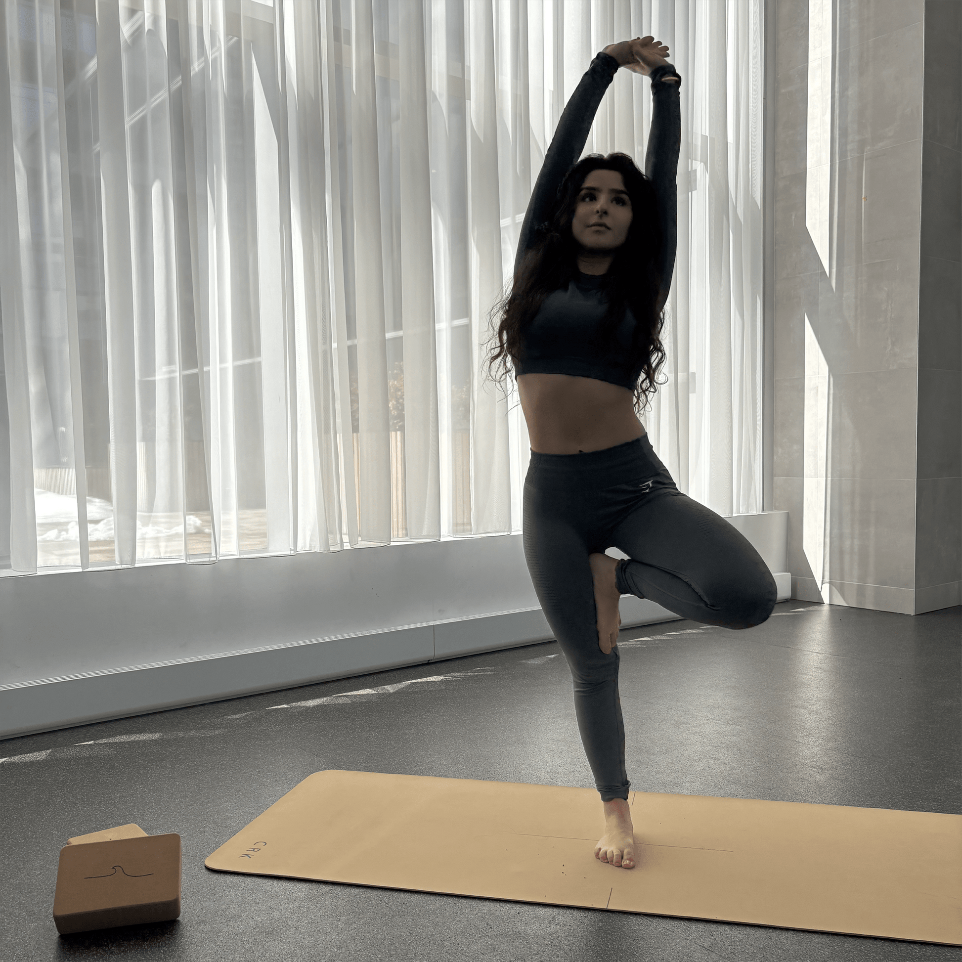 Crk Yoga Mat made of Natural Rubber, 3mm Thick • The Classic Mat ✨ NEW - Crk