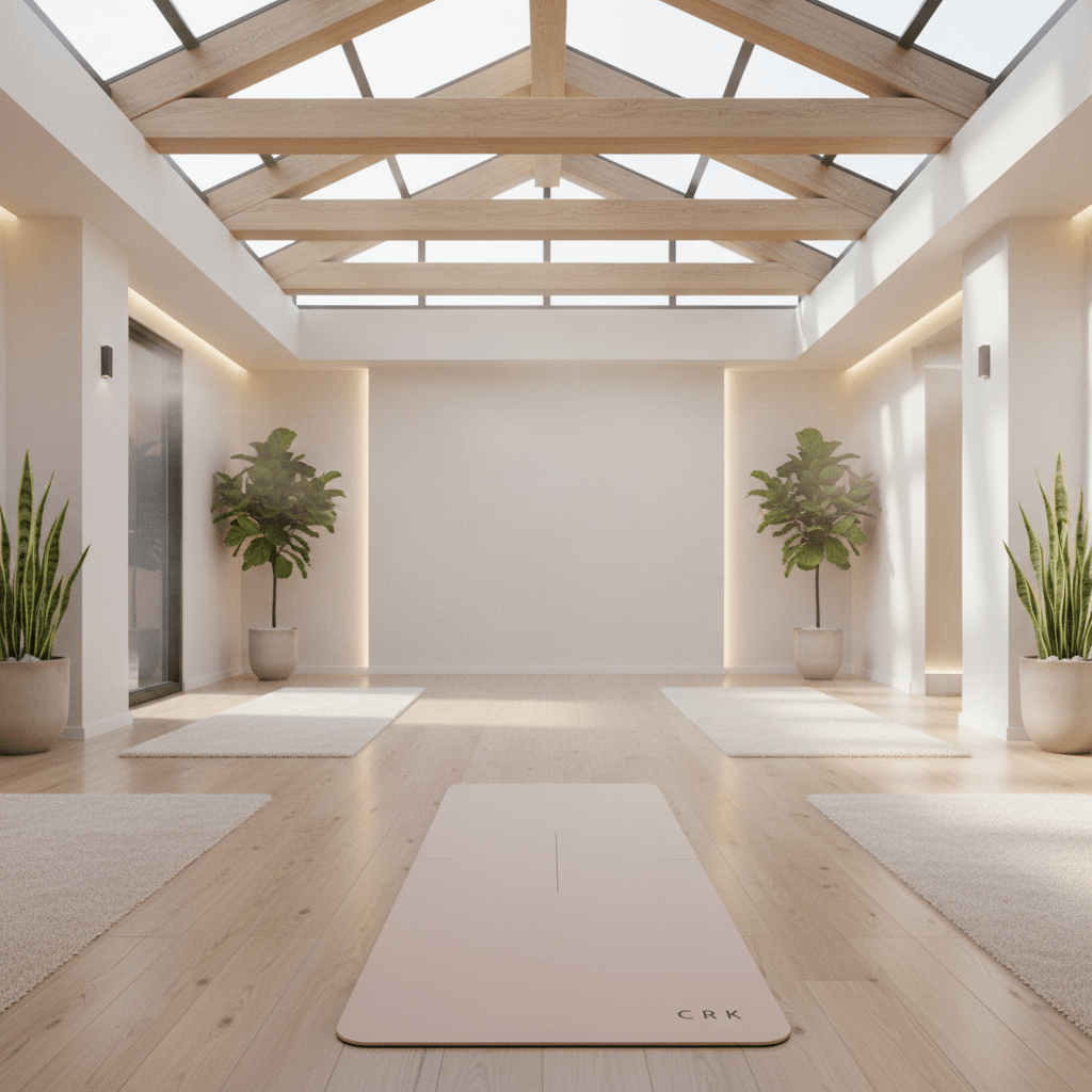 Crk Yoga Mat made of Natural Rubber, 3mm Thick • The Classic Mat ✨ NEW - Crk