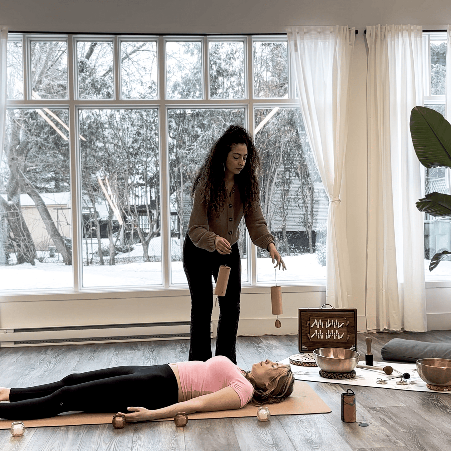 Crk Yoga Mat made of Organic Cork and Recycled Natural Rubber, 4mm Thick • The Moon Mat ✨ NEW - Crk