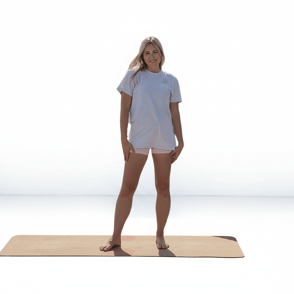 Crk's Ash T-Shirt • Yoga & Sun logo - Crk