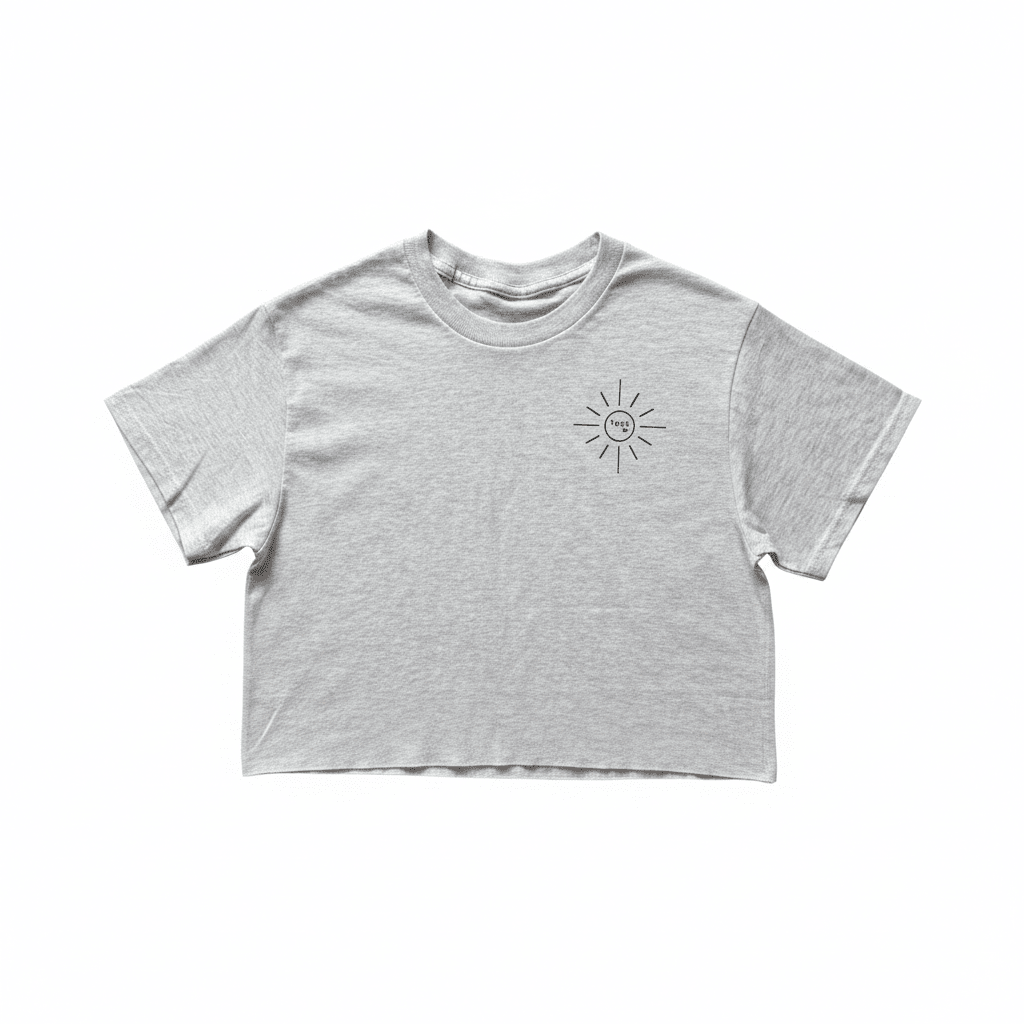 Crk's Ash T-Shirt • Yoga & Sun logo - Crk