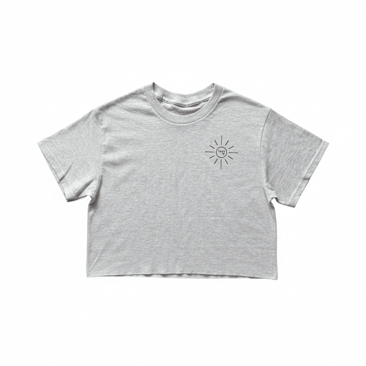 Crk's Ash T-Shirt • Yoga & Sun logo - Crk