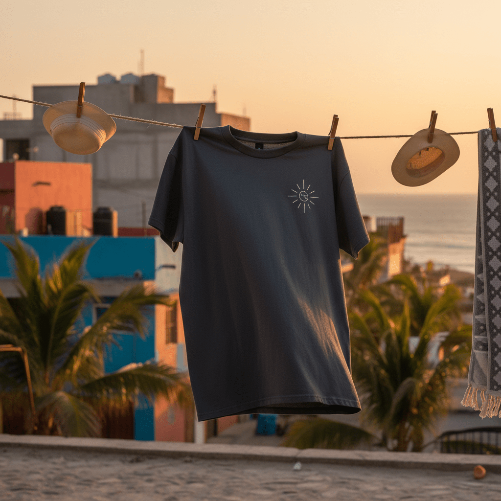 Crk's Charcoal T-Shirt • Yoga & Sun logo - Crk
