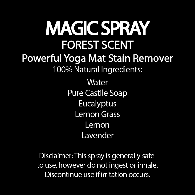 Crk's Magic Spray • Powerful Yoga Mat Stain Removing Spray 🍃 Forest Scent - Crk