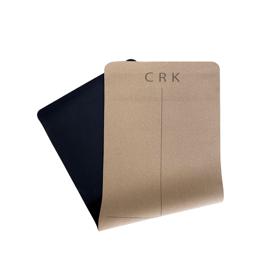 Crk's Organic Cork Yoga Mat with Natural Rubber, 4mm Thick • The Standard Mat Begin Yoga (Liquidation - Final Sale) - Crk