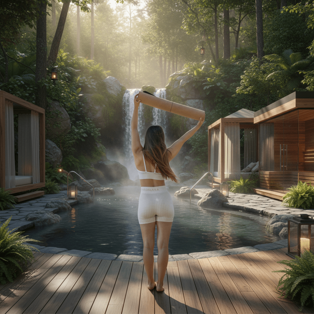 Crk's Organic Cork Yoga Mat with Recycled Natural Rubber, 4mm Thick • The Sun Mat - Crk