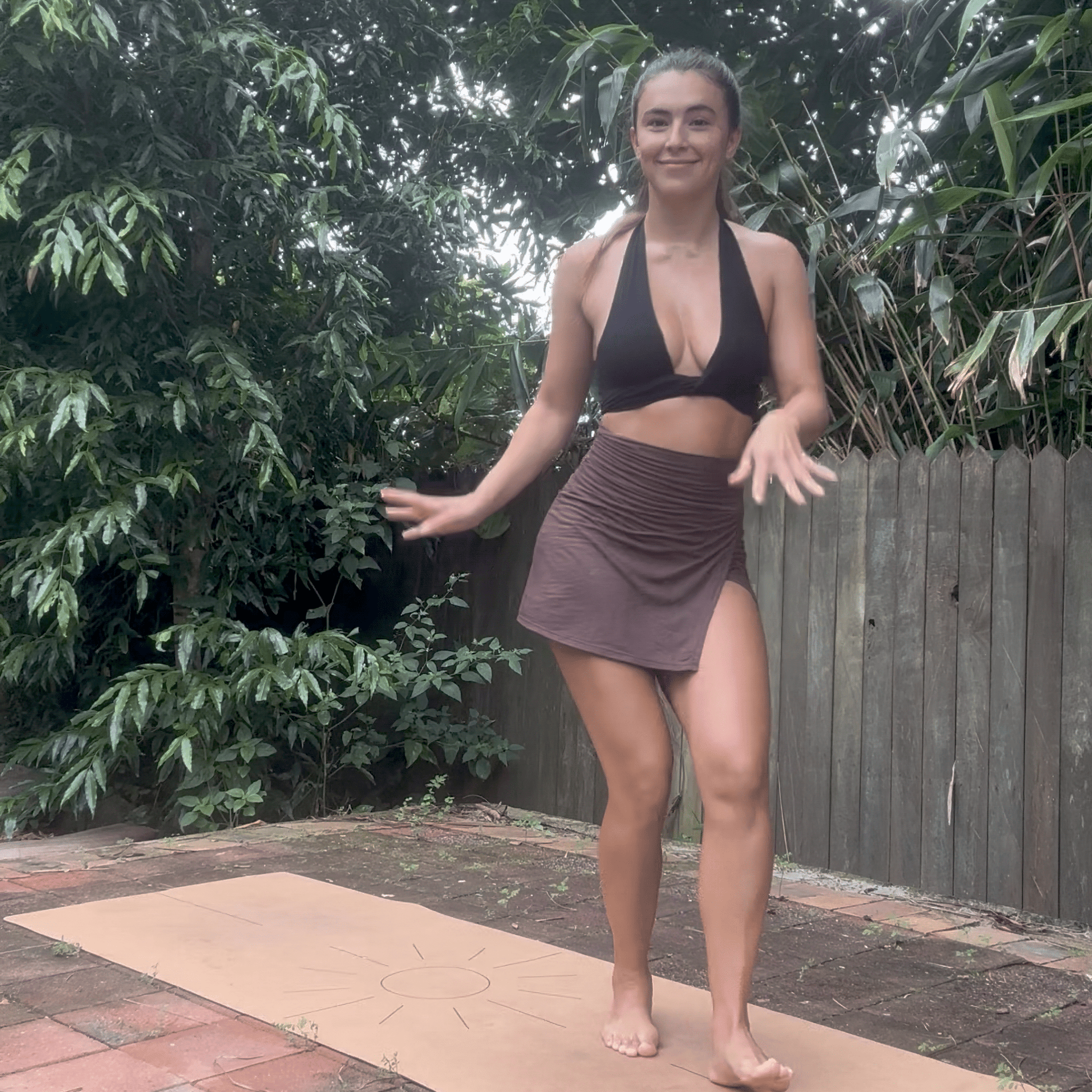 Crk's Organic Cork Yoga Mat with Recycled Natural Rubber, 4mm Thick • The Sun Mat - Crk