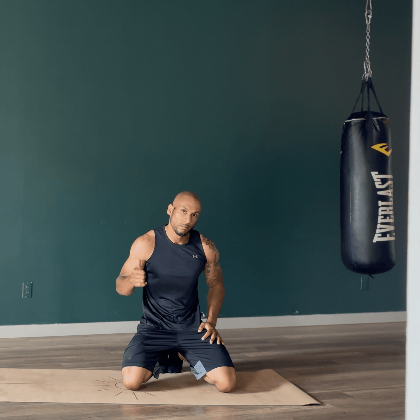 Crk's Organic Cork Yoga Mat with Recycled Natural Rubber, 4mm Thick • The Sun Mat - Crk