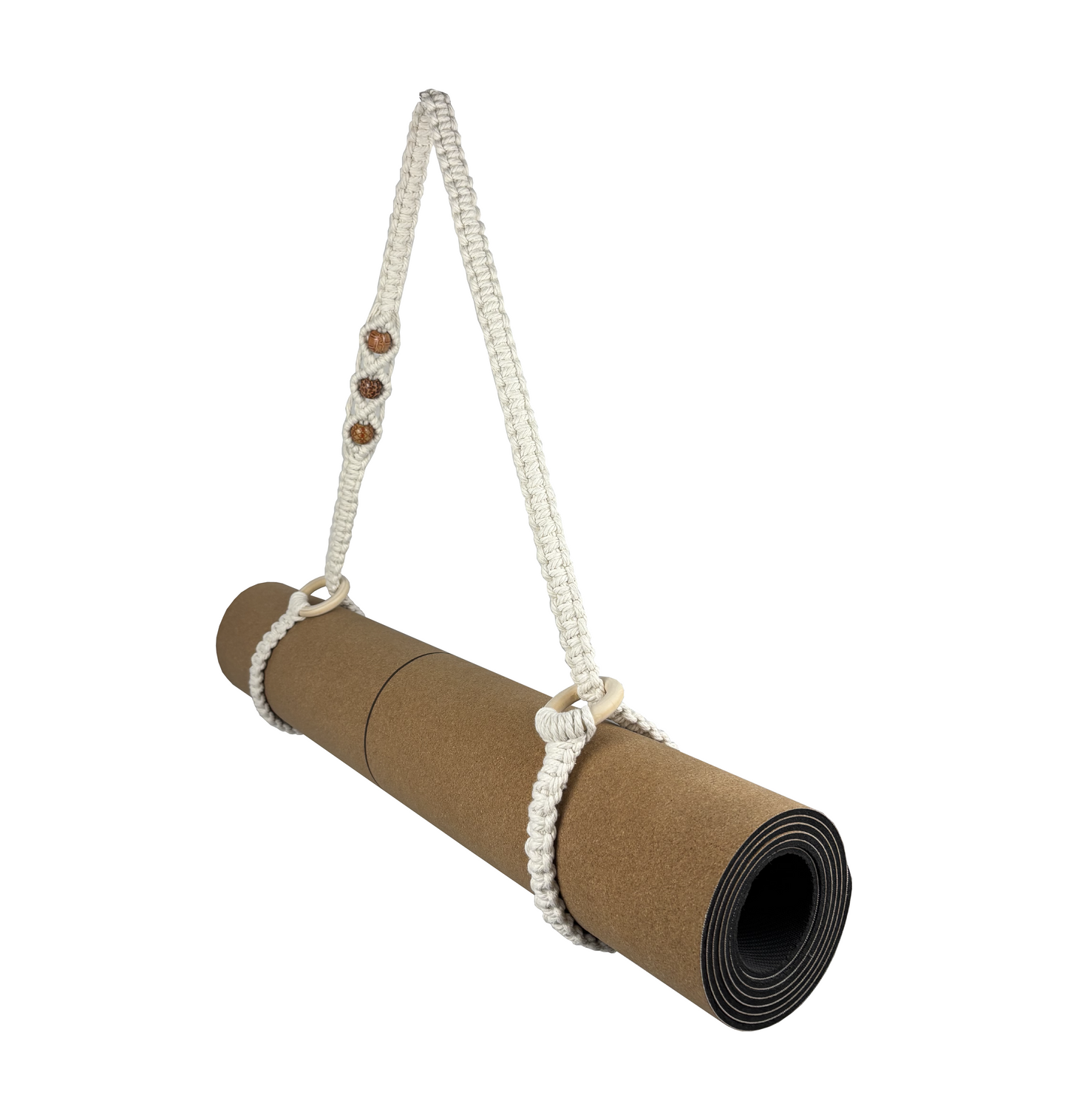 The Bead Strap • Yoga Mat Carrying Strap