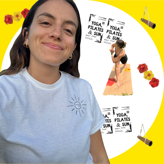 Sábado 12 de julio a las 13:30 h • Yoga, Pilates y Sol (Comunidad) con Lina EN