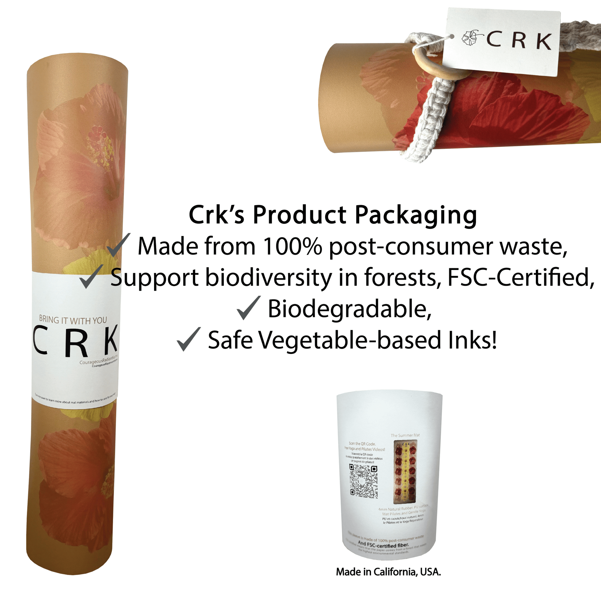 NEW ✨ The Summer Mat • 4mm Natural Rubber (SOLD OUT) - Crk