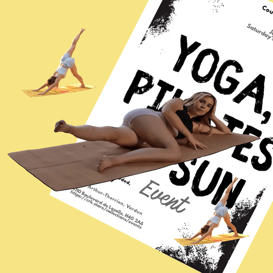 Saturday, August 9th @130PM, @315PM • Yoga, Pilates & Sun with Robyn FR/EN Sarah EN - Crk