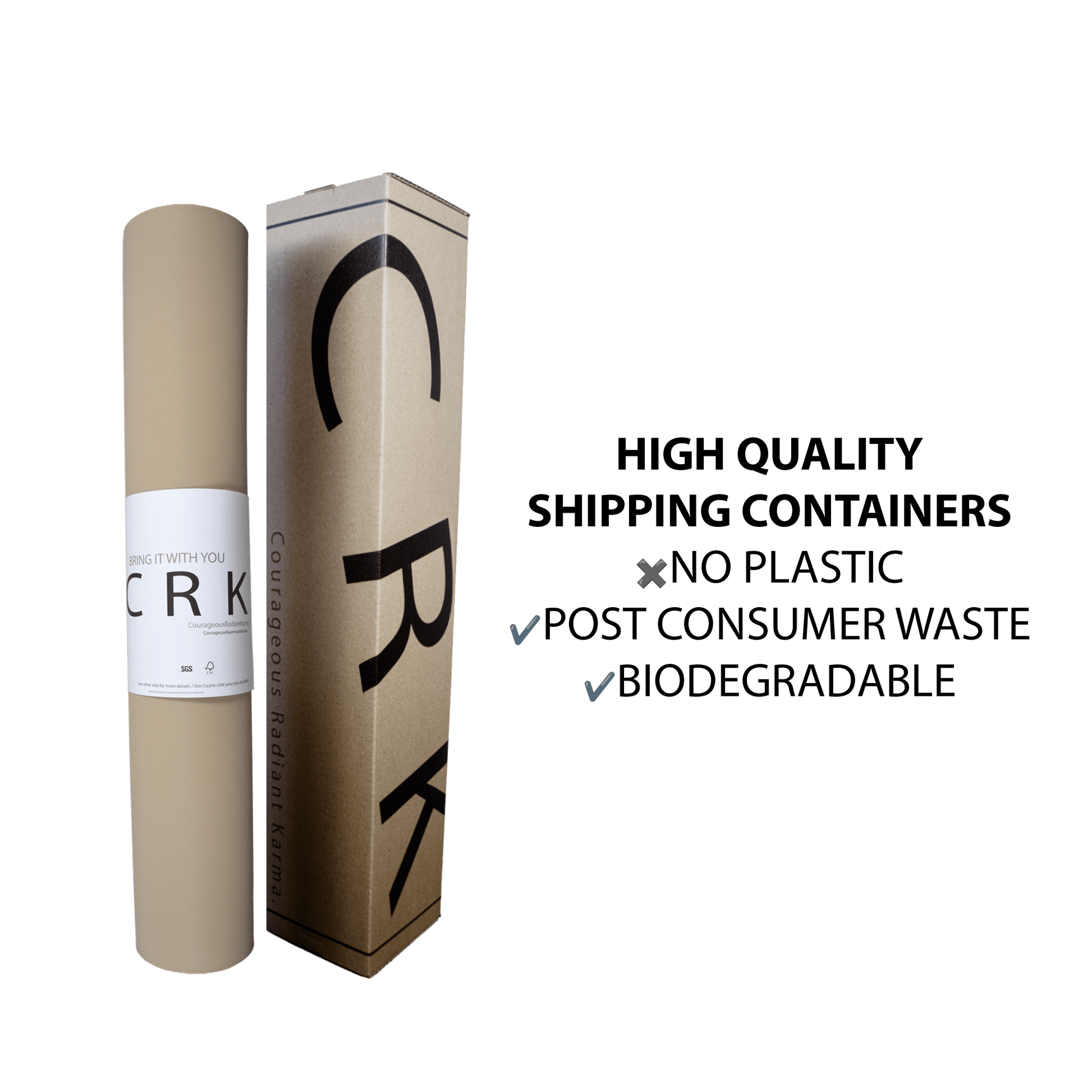 The Army Mat • 3mm Thick, Natural Rubber Yoga Mat ✨ NEW - Crk