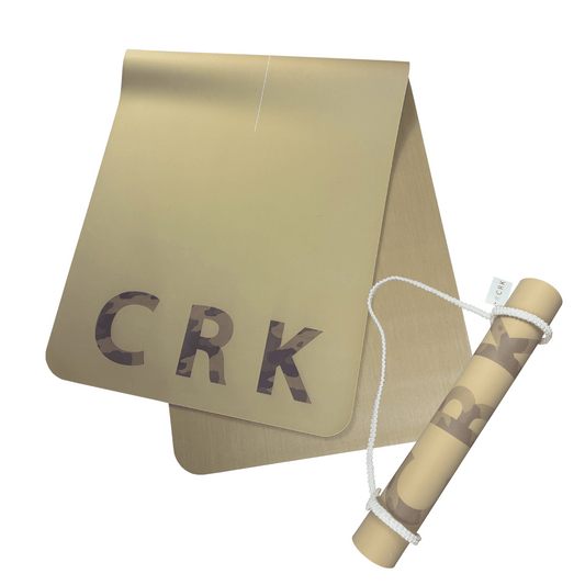 The Army Mat • 3mm Thick, Natural Rubber Yoga Mat ✨ NEW PRODUCT - Crk