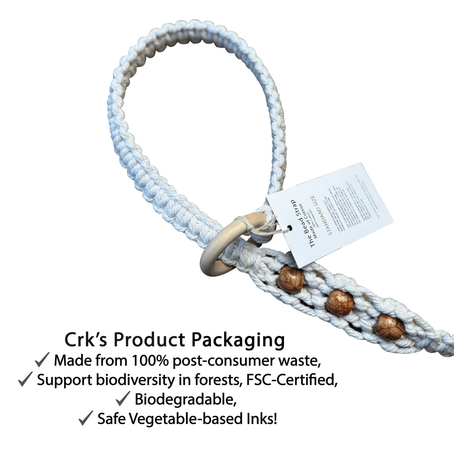 The Bead Strap • Yoga Mat Carrying Strap - Crk