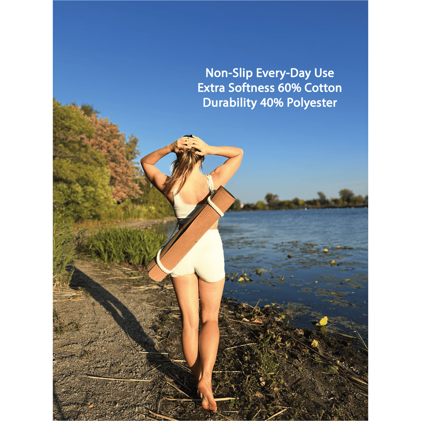 The Bead Strap • Yoga Mat Carrying Strap - Crk