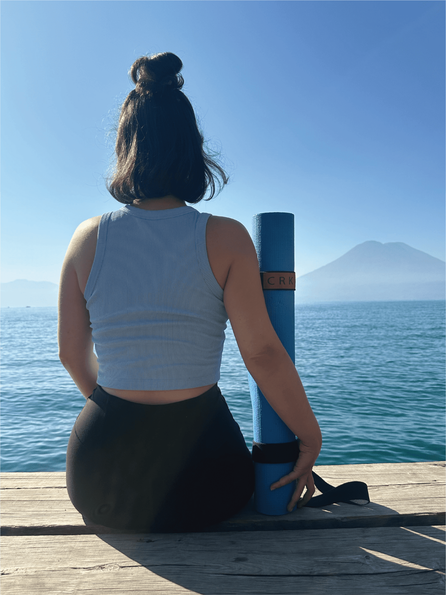 The Black Strap • Yoga Mat Carrying Strap and Exercise Strap - Crk