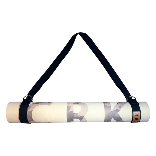 The Black Strap • Yoga Mat Carrying Strap and Exercise Strap - Crk