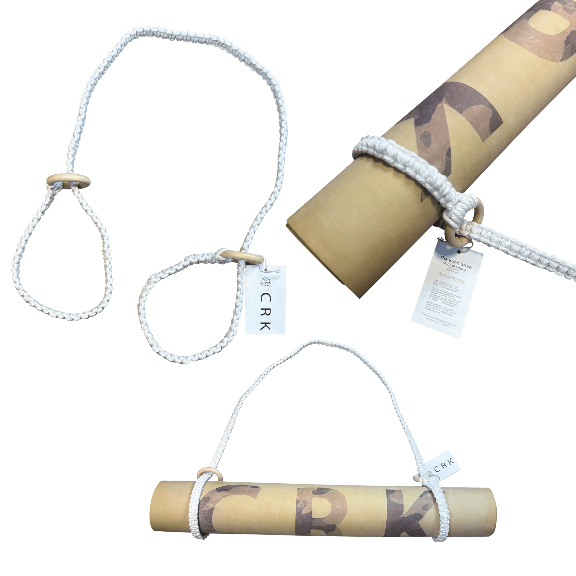 The Boho Strap • Yoga Mat Carrying Strap - Crk