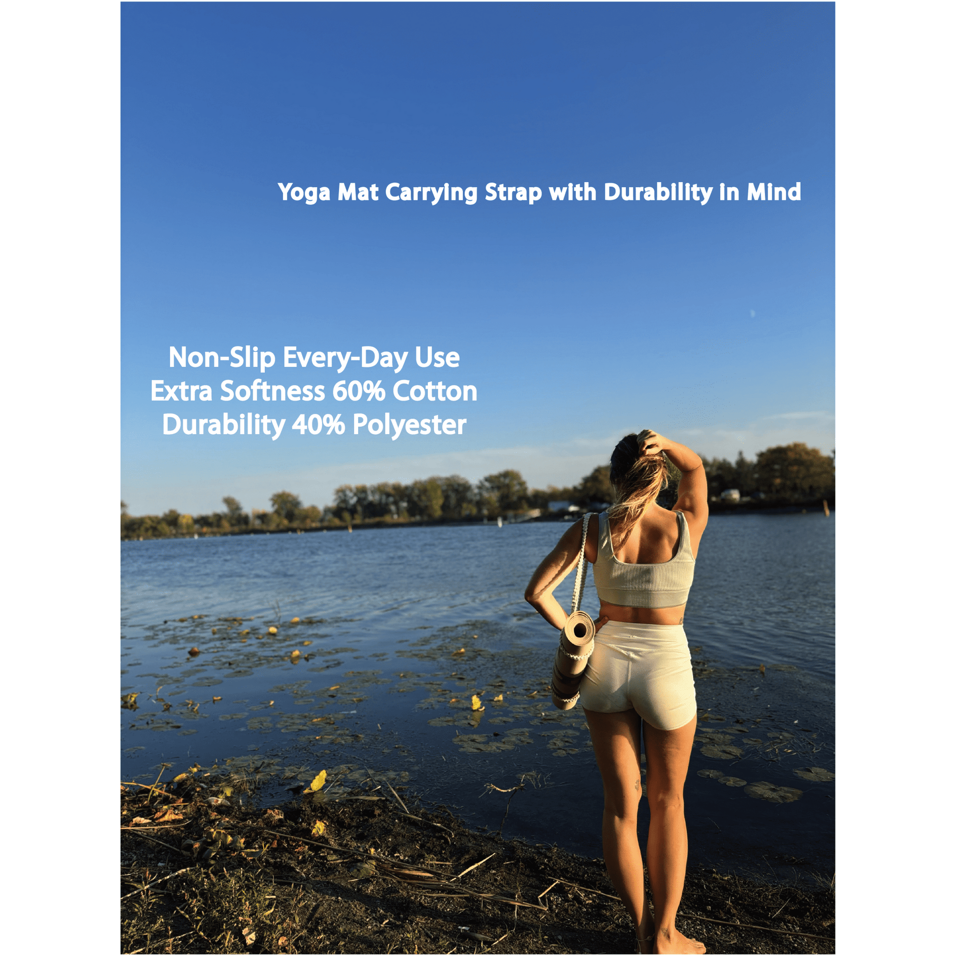 The Boho Strap • Yoga Mat Carrying Strap - Crk