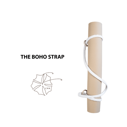 The Boho Strap • Yoga Mat Carrying Strap made of Cotton - Crk
