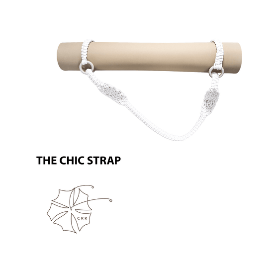 The Chic Strap • Yoga Mat Carrying Strap made of Cotton - Crk