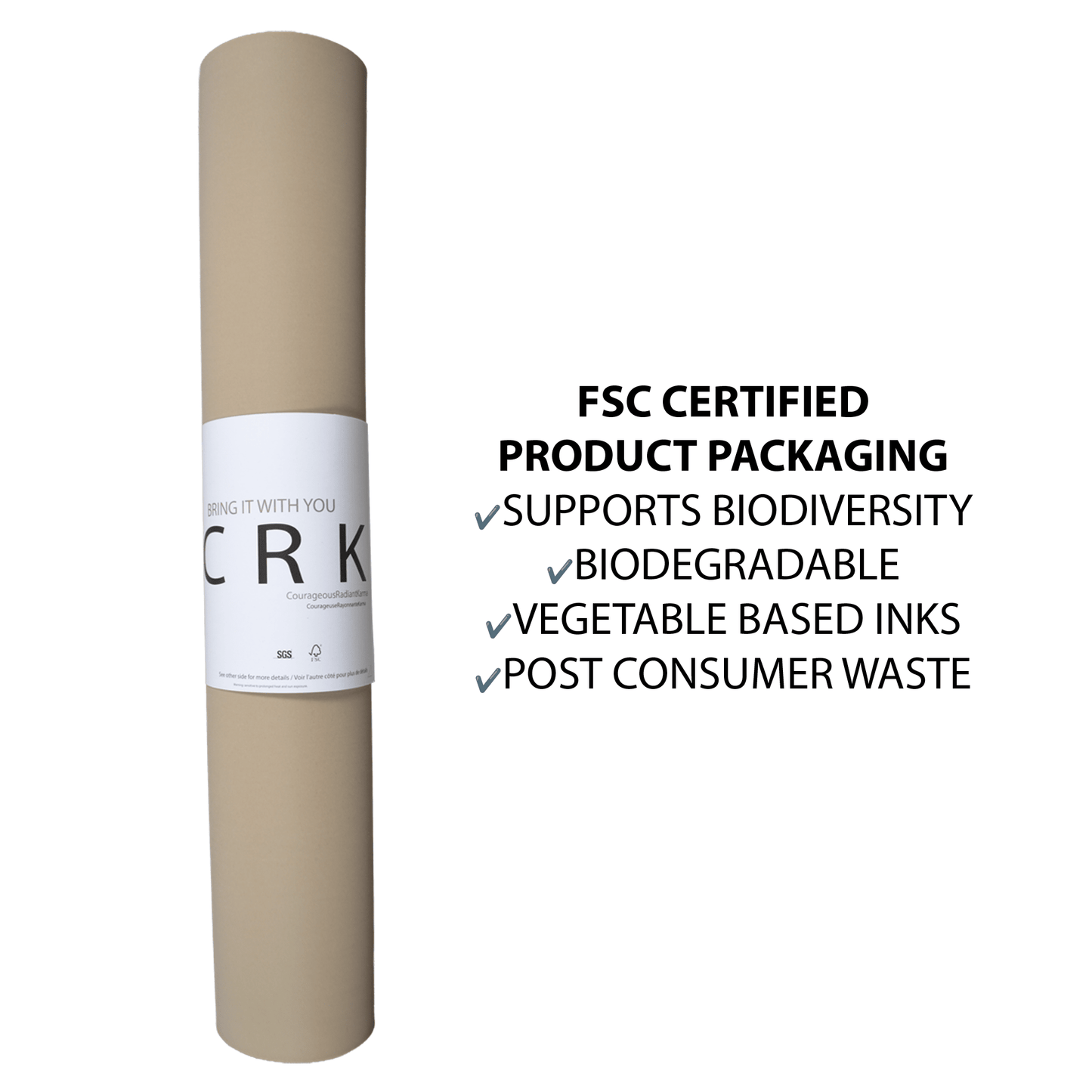 The Classic Mat • 3mm Thick, Natural Rubber Yoga Mat ✨ NEW - Crk
