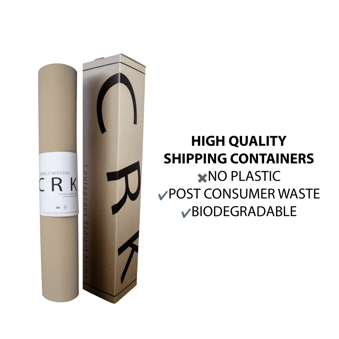 The Classic Mat • 3mm Thick, Natural Rubber Yoga Mat ✨ NEW - Crk