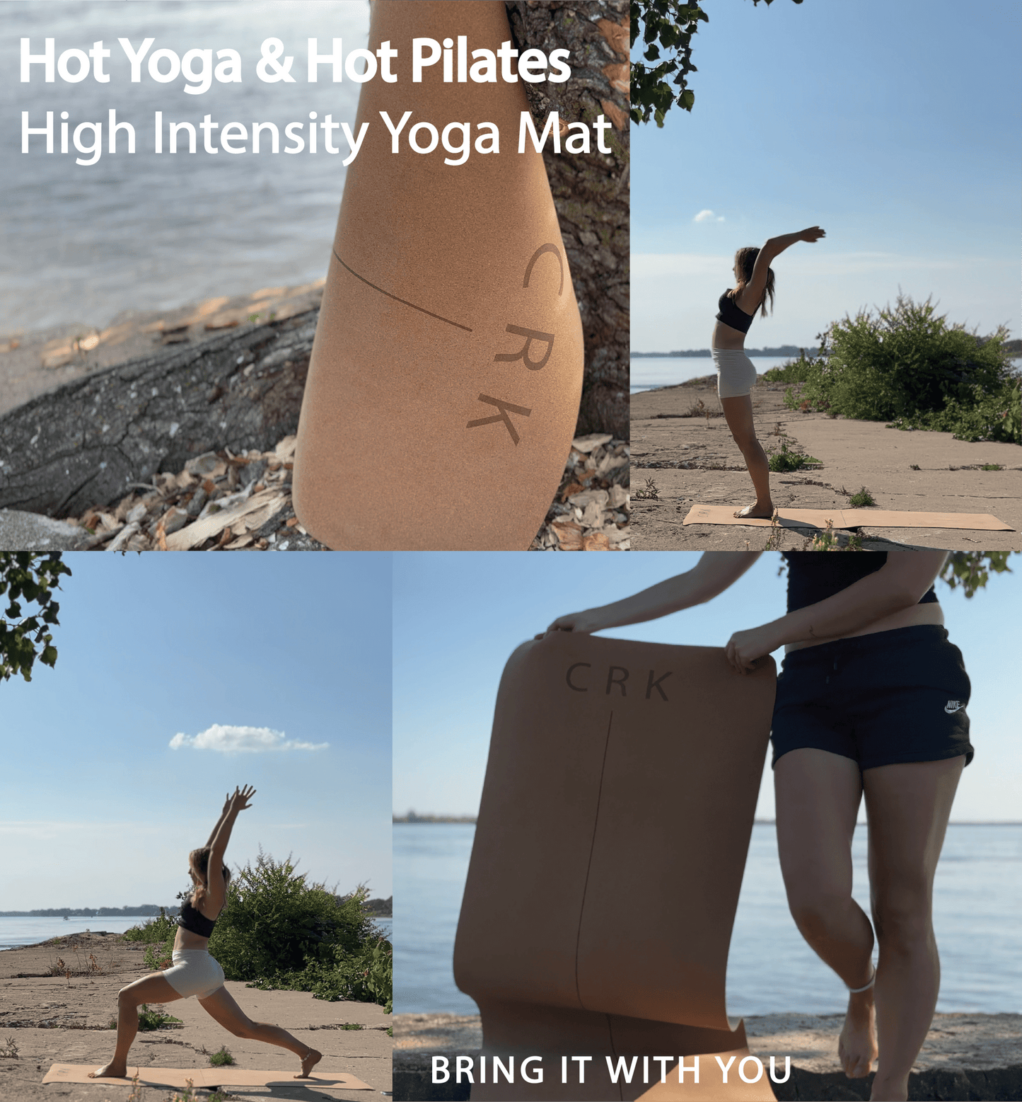 The Standard Mat 4mm Cork And Rubber • Begin Yoga Mat (SOLD OUT) - Crk